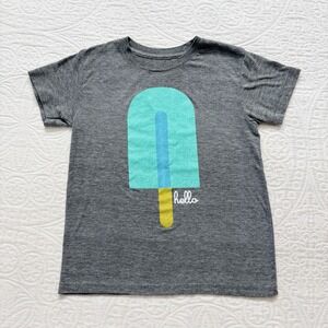 Hello Apparel Kids Unisex Popsicle Print Tee Sz 8